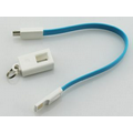 USB Connector Cable with key ring for Iphone